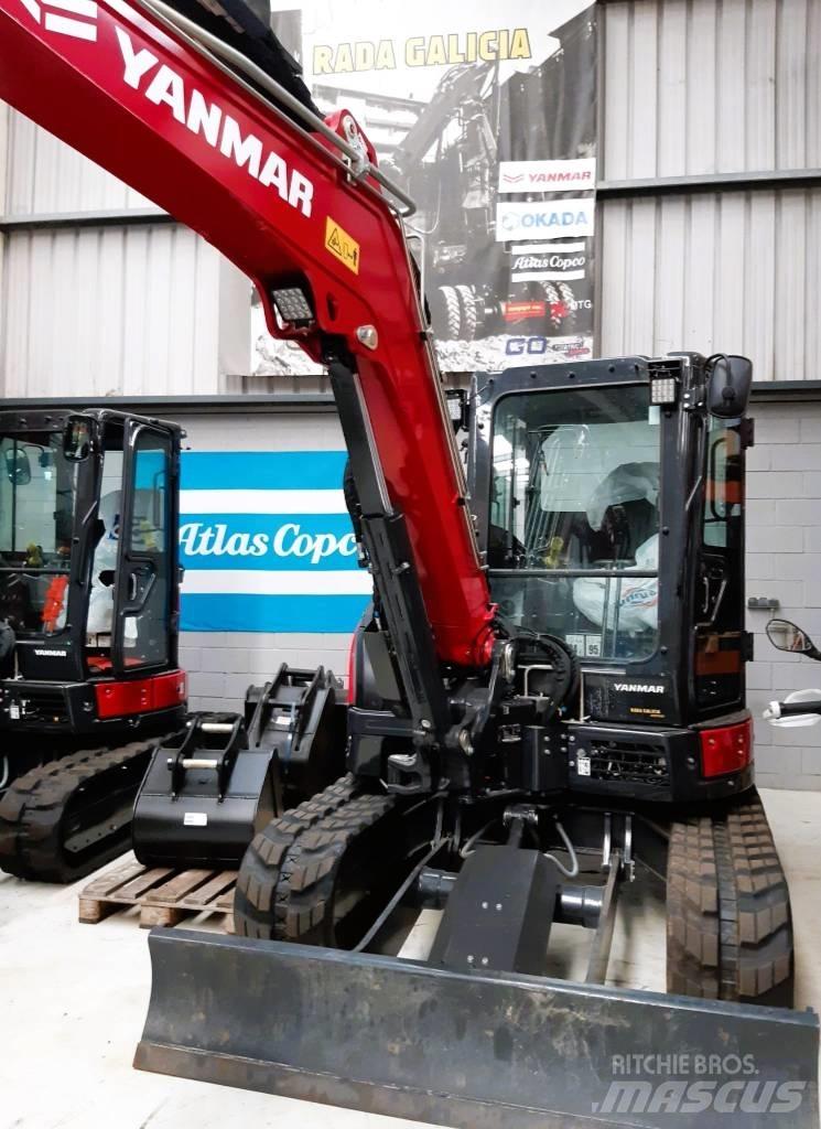 Yanmar VIO57-6B حفارات صغيرة أقل من 7 طن (حفارات صغيرة)