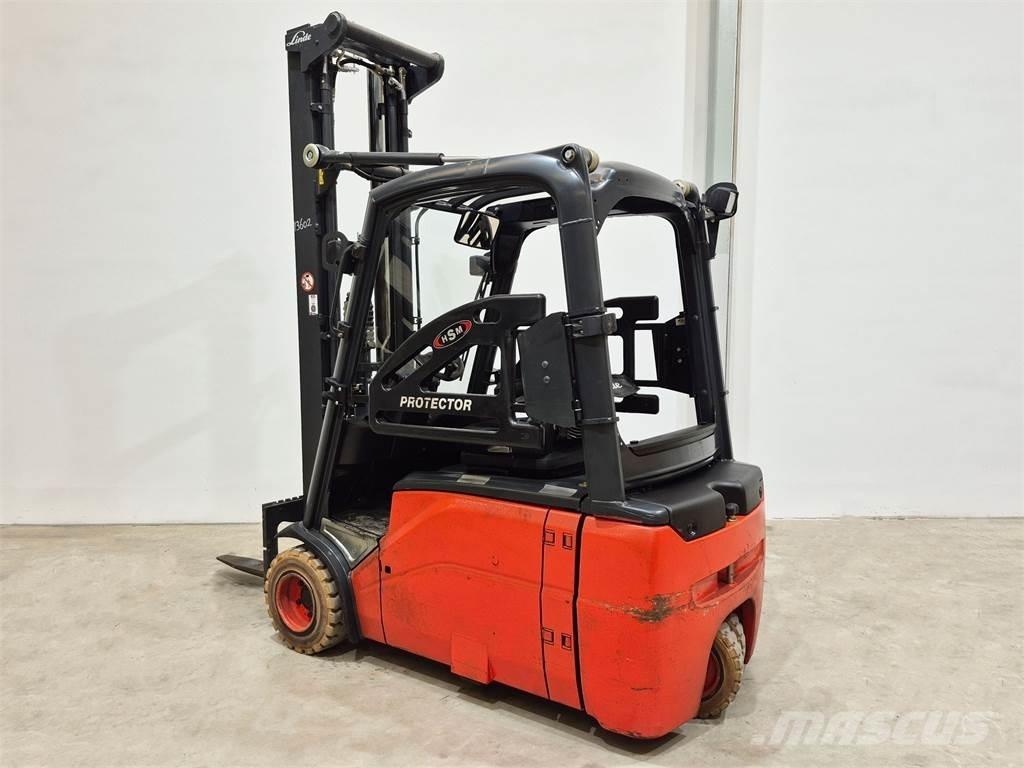 Linde E18L 01 شاحنات ذات رافعات شوكية تعمل بالكهرباء