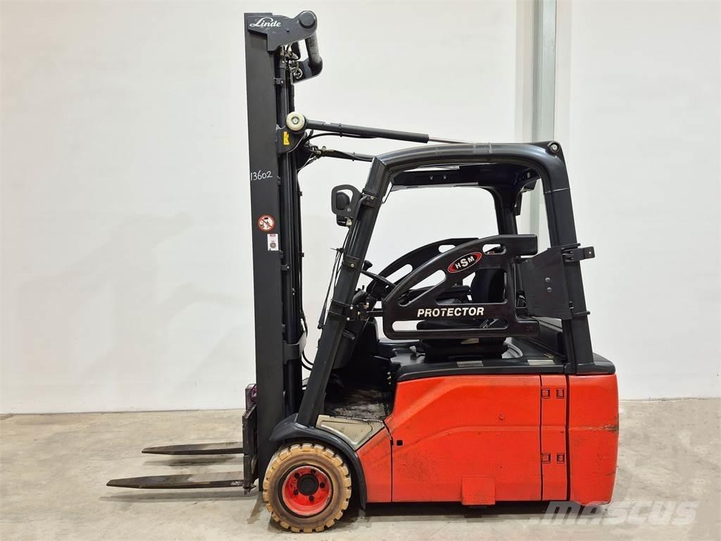 Linde E18L 01 شاحنات ذات رافعات شوكية تعمل بالكهرباء