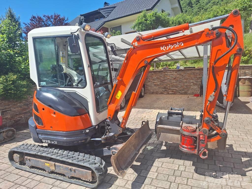 Kubota U 20-3 حفارات صغيرة أقل من 7 طن (حفارات صغيرة)