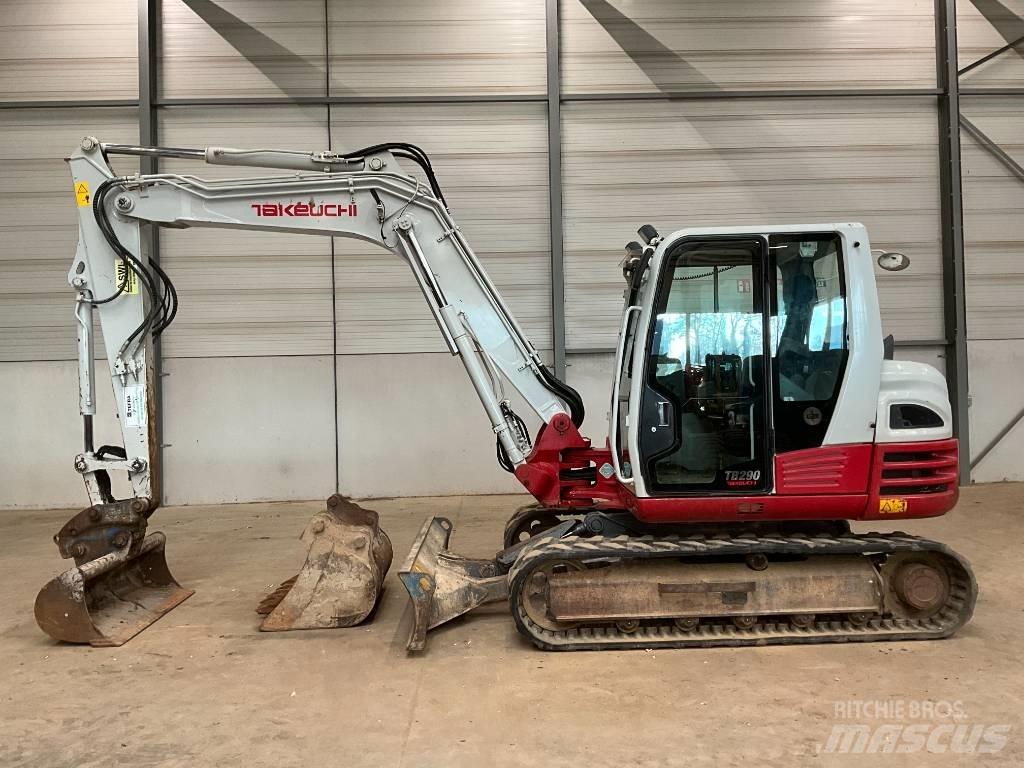 Takeuchi TB 290 حفارات وسط 7 طن - 12 طن