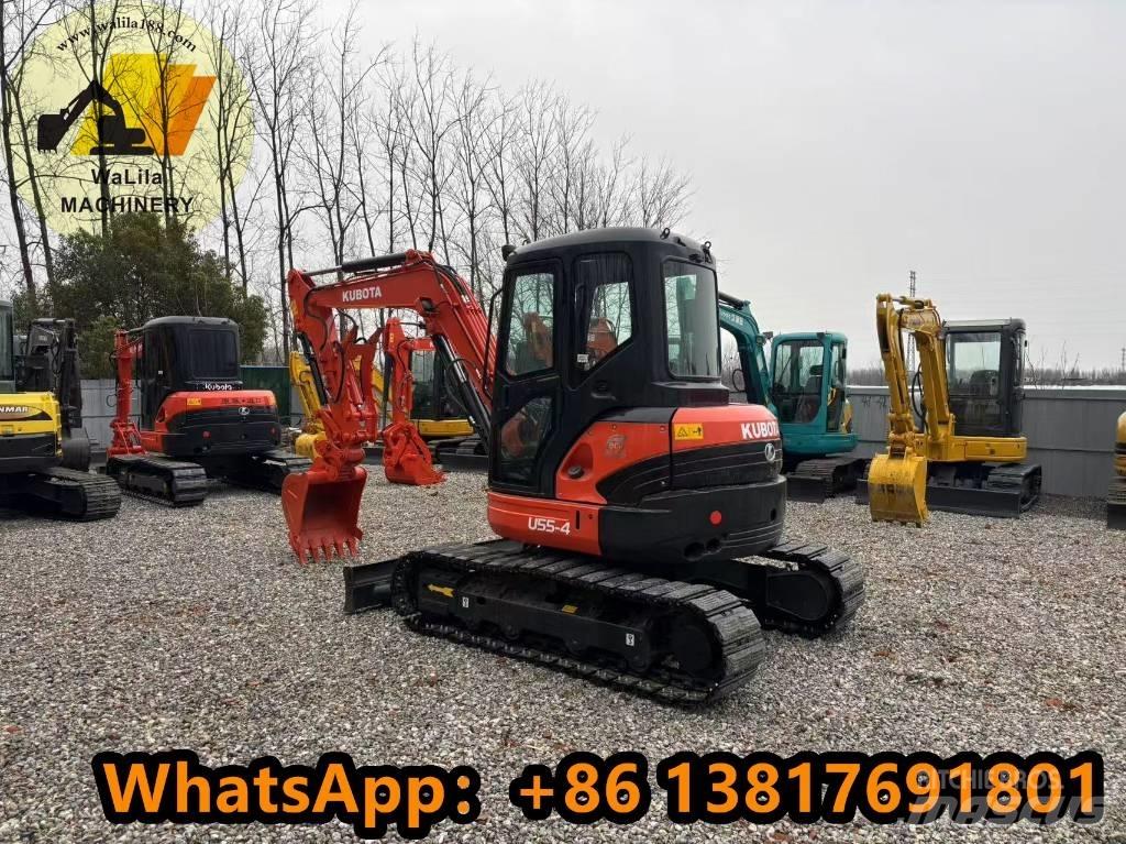 Kubota U 55-4 حفارات صغيرة أقل من 7 طن (حفارات صغيرة)