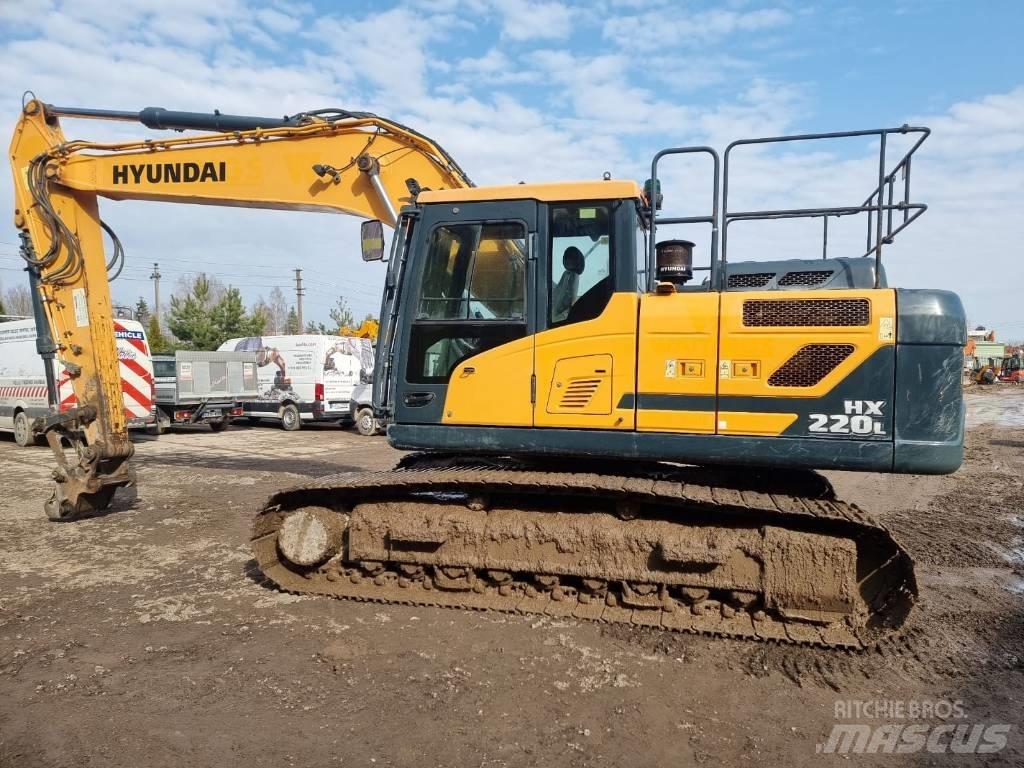 Hyundai HX 220 L حفارات زحافة