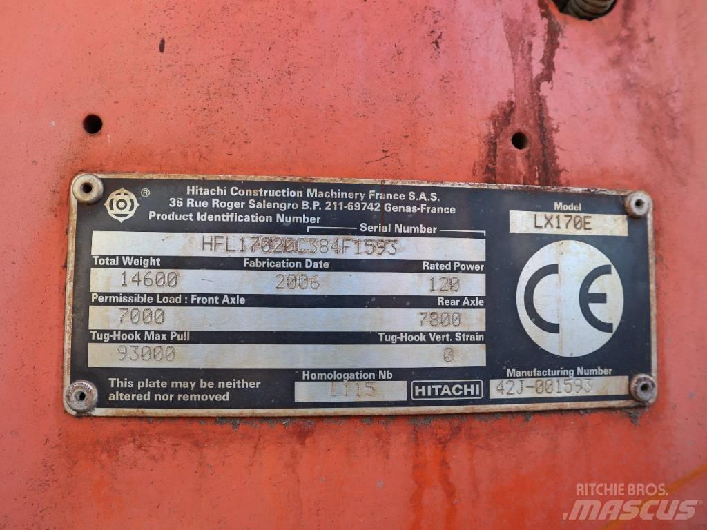 Hitachi LX 170 E لوادر بعجل