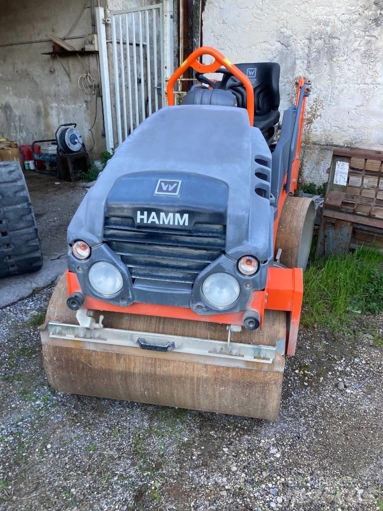 Hamm HD 10 C مداحل ثنائية الاسطوانة