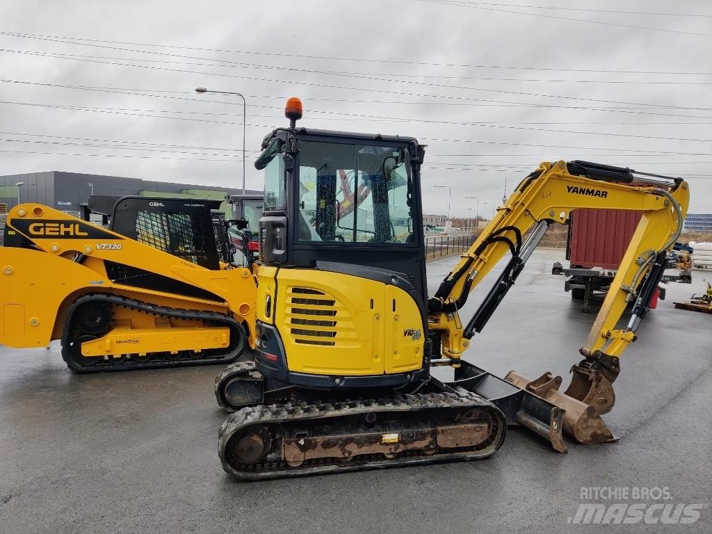 Yanmar VIO38-6 حفارات صغيرة أقل من 7 طن (حفارات صغيرة)