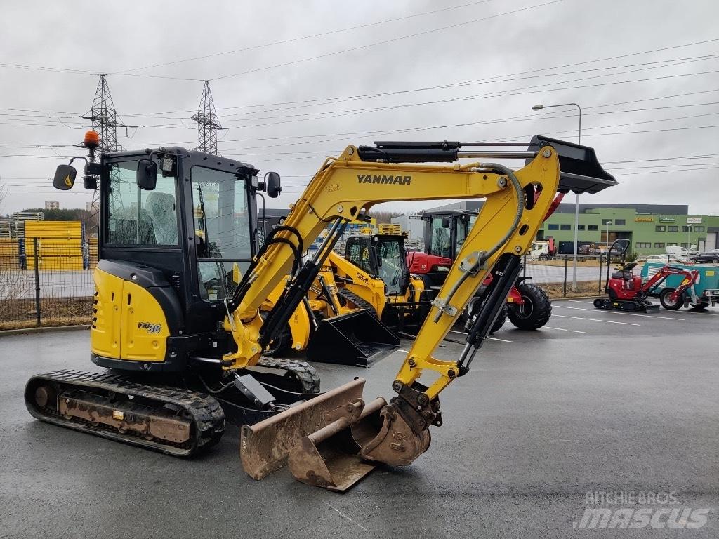 Yanmar VIO38-6 حفارات صغيرة أقل من 7 طن (حفارات صغيرة)