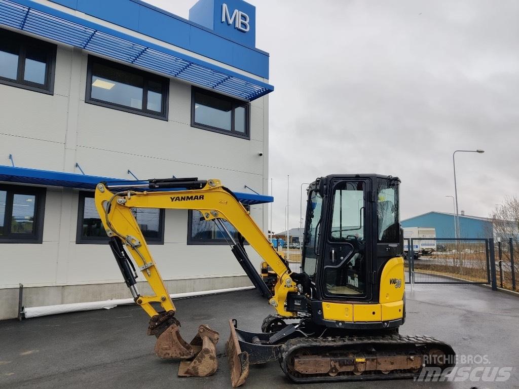 Yanmar VIO38-6 حفارات صغيرة أقل من 7 طن (حفارات صغيرة)