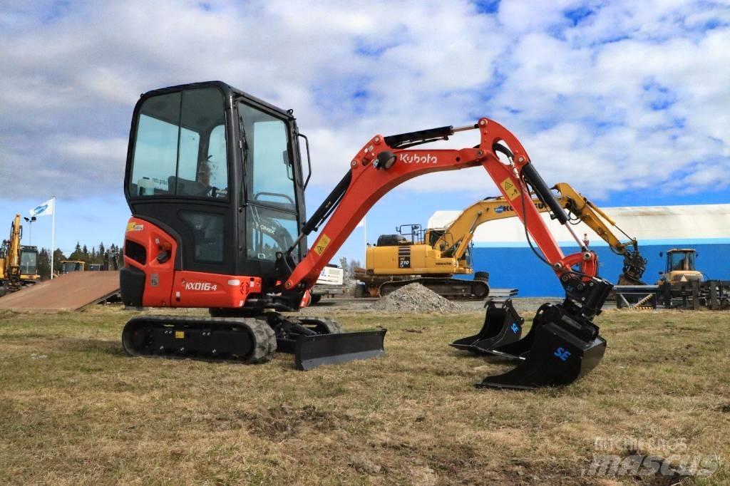 Kubota KX016-4 حفارات صغيرة أقل من 7 طن (حفارات صغيرة)