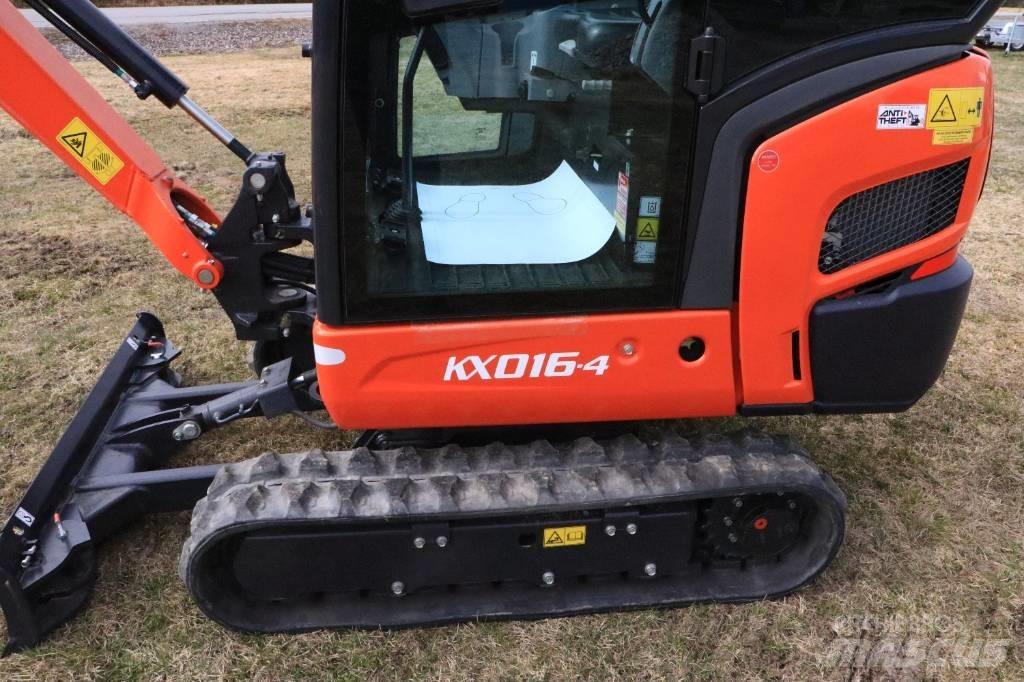 Kubota KX016-4 حفارات صغيرة أقل من 7 طن (حفارات صغيرة)