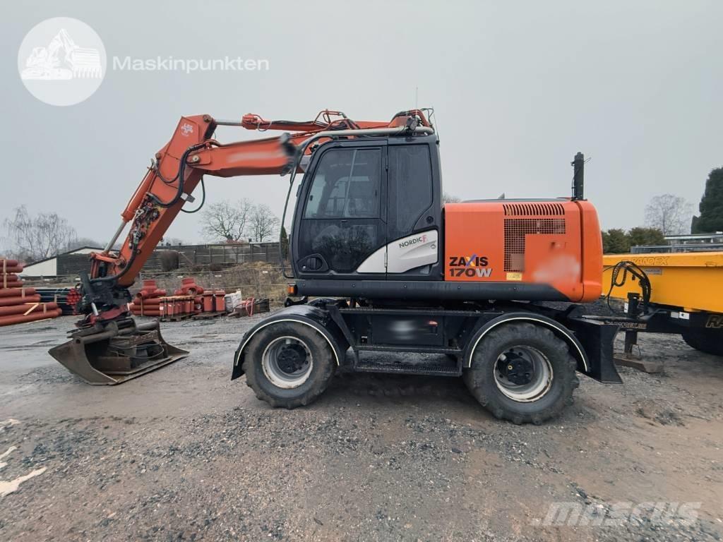 Hitachi ZX 170 W-5 B حفارات بعجل