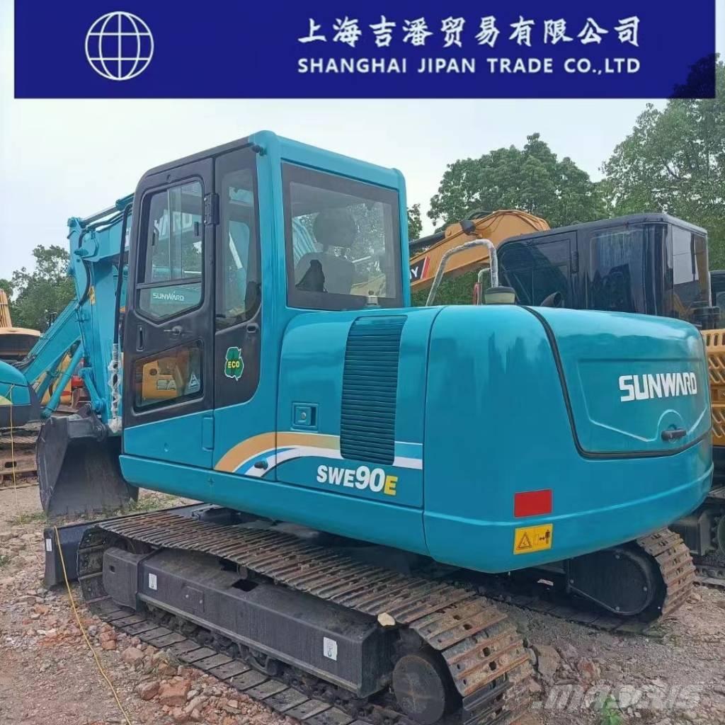 Sunward SWE 90 E حفارات زحافة