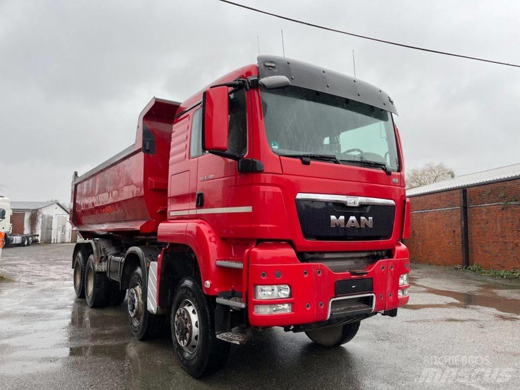 MAN TGS 41.480 شاحنات قلابة