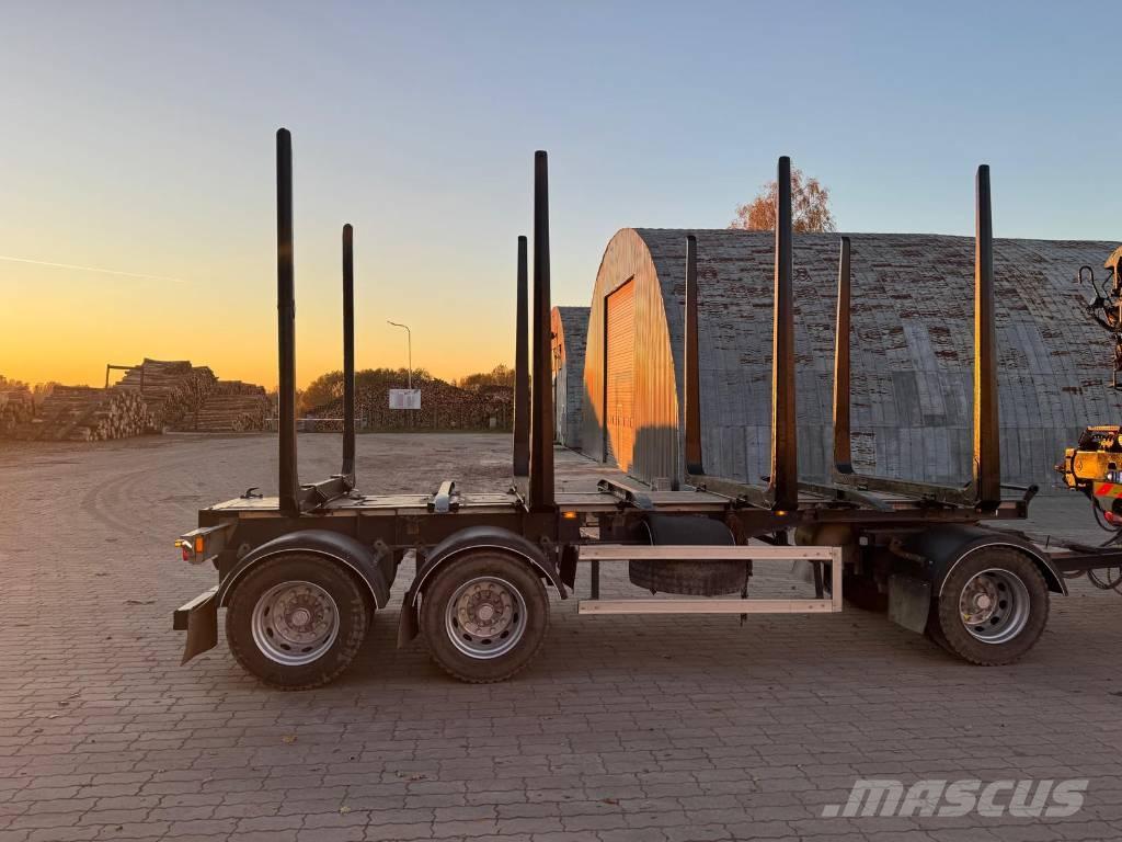  Kaldary Trailer نصف مقطورات لنقل الأشجار