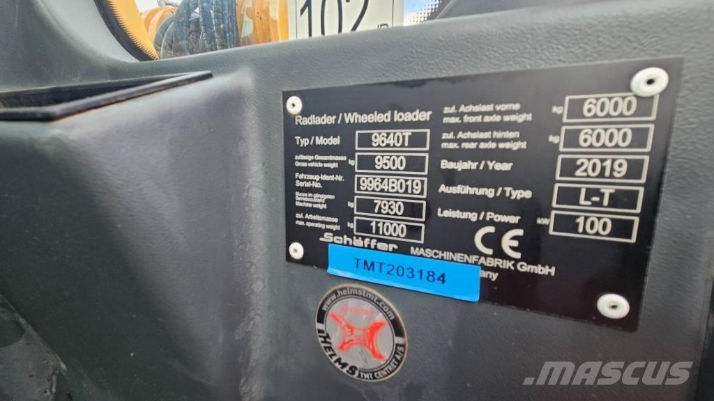 Schäffer 9640T معدات مناولة لأغراض الزراعة