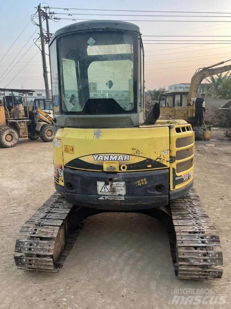 Yanmar Vio 55 حفارات صغيرة أقل من 7 طن (حفارات صغيرة)