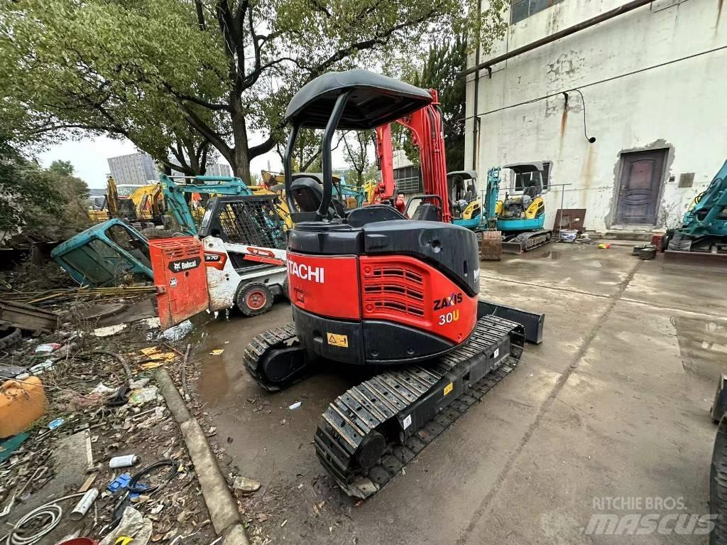 Hitachi ZX 30 U حفارات صغيرة أقل من 7 طن (حفارات صغيرة)