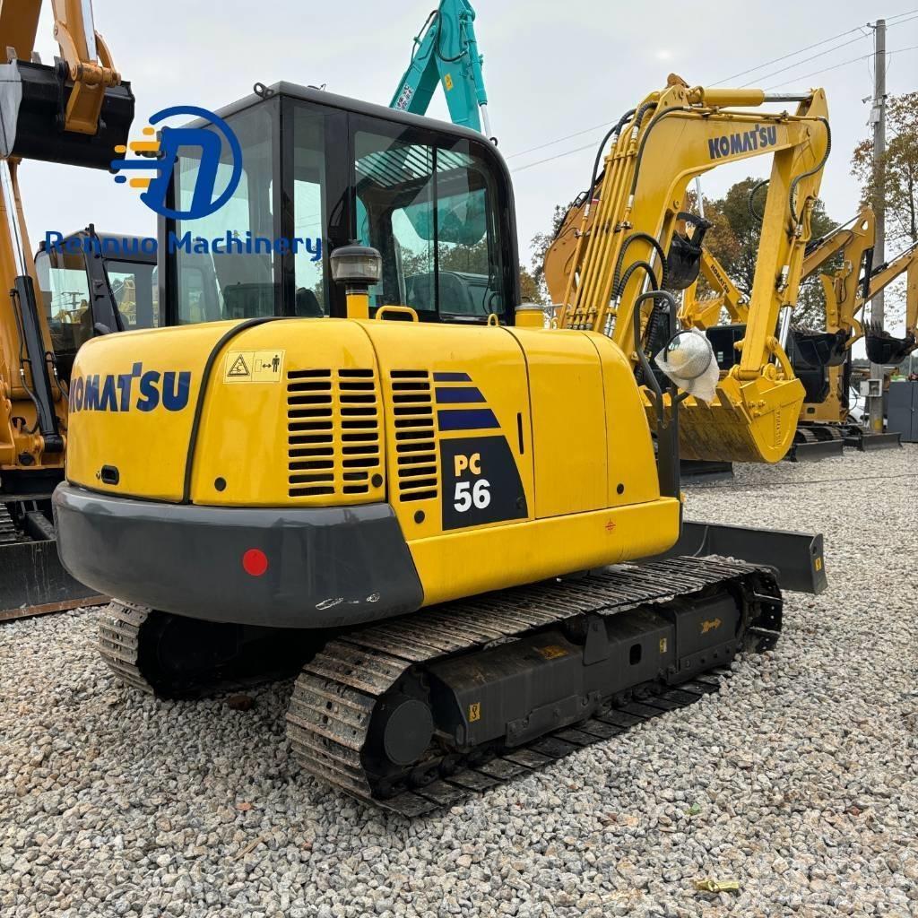 Komatsu PC 56 حفارات صغيرة أقل من 7 طن (حفارات صغيرة)