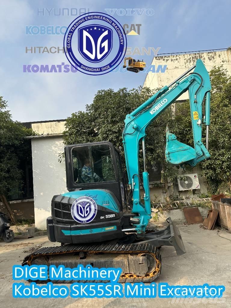 Kobelco SK 55 SR حفارات صغيرة أقل من 7 طن (حفارات صغيرة)