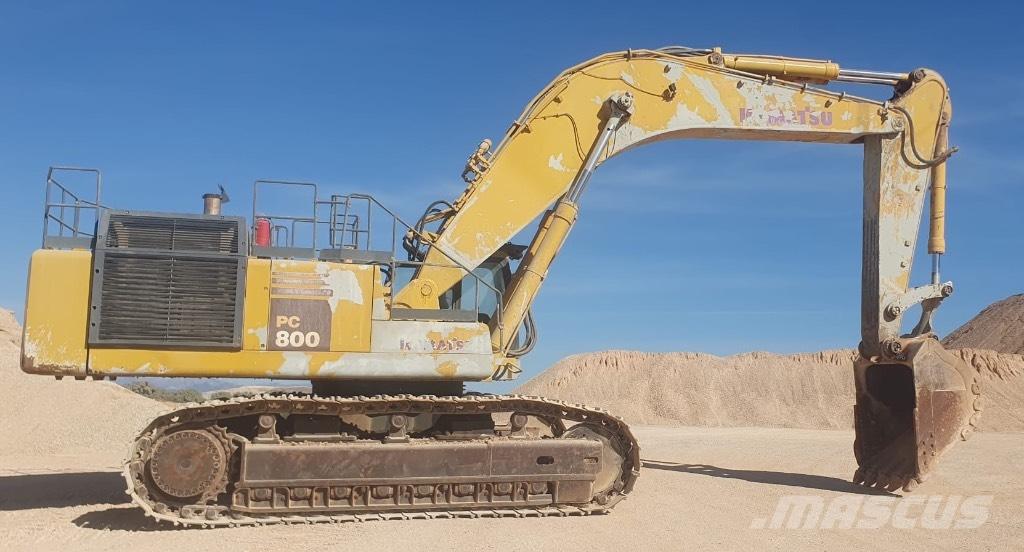 Komatsu PC 800-6 حفارات زحافة