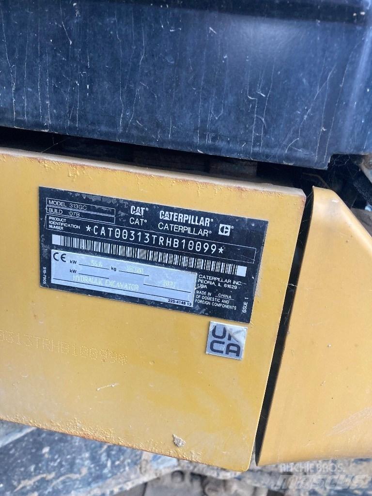 CAT 313 GC - nextgen حفارات زحافة