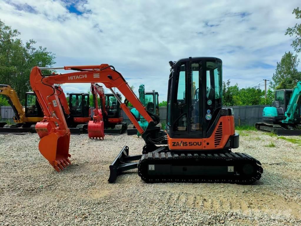 Hitachi ZX 50 U حفارات صغيرة أقل من 7 طن (حفارات صغيرة)