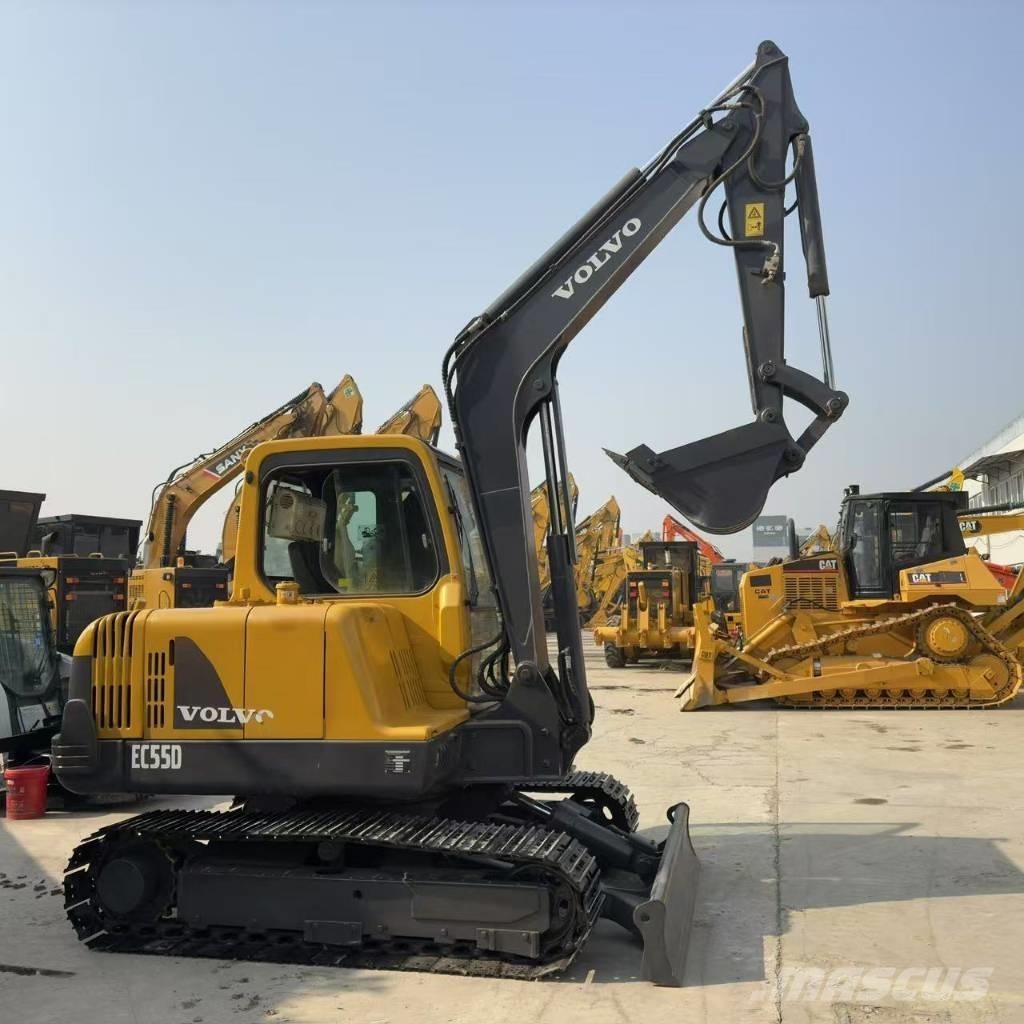 Volvo EC55D حفارات صغيرة أقل من 7 طن (حفارات صغيرة)