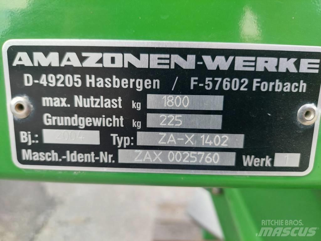 Amazone ZA-X 1402 معدات فرد المواد المعدنية