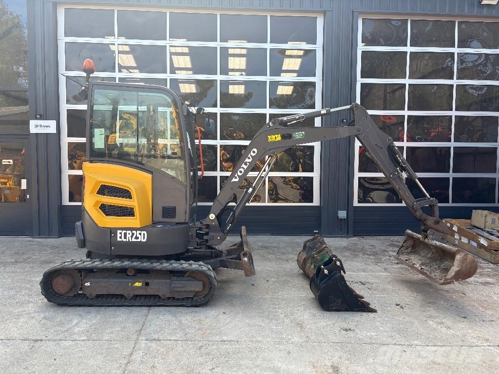 Volvo ECR 25 D حفارات صغيرة أقل من 7 طن (حفارات صغيرة)