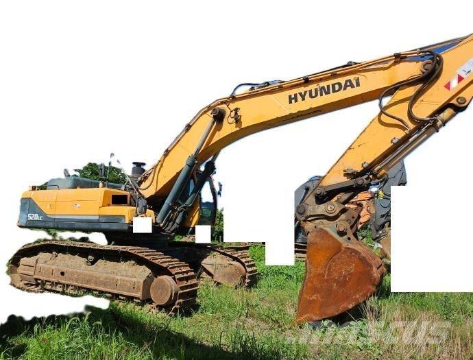 Hyundai Robex 520 LC حفارات زحافة