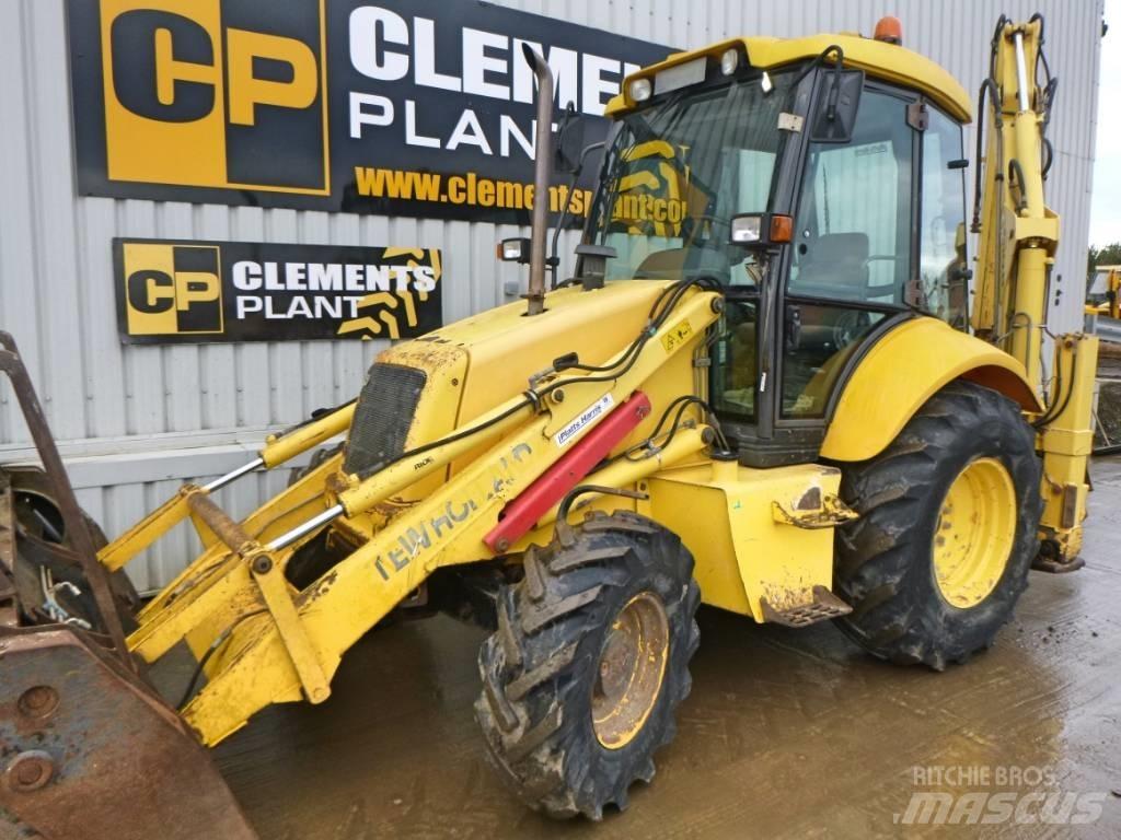 New Holland LB 110 B لوادر ذات جرافات عكسية
