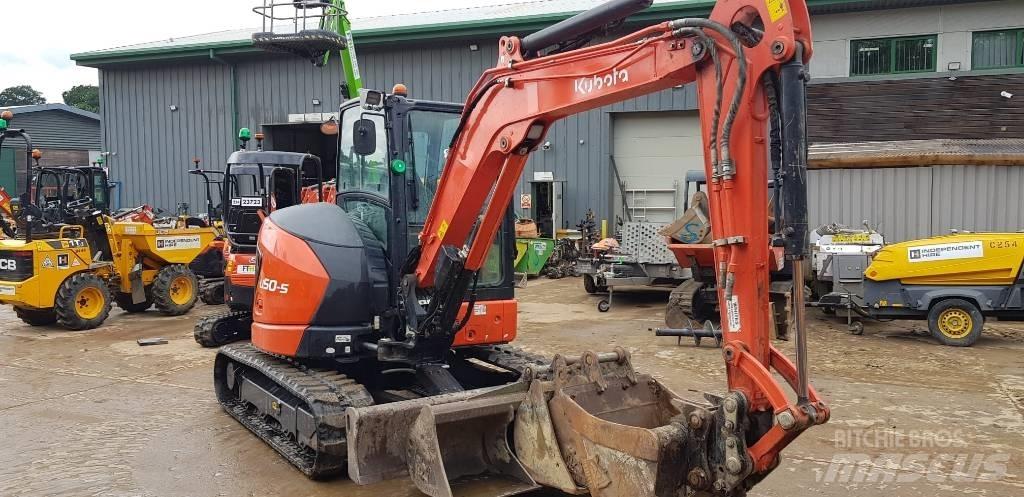 Kubota U50-5 حفارات صغيرة أقل من 7 طن (حفارات صغيرة)