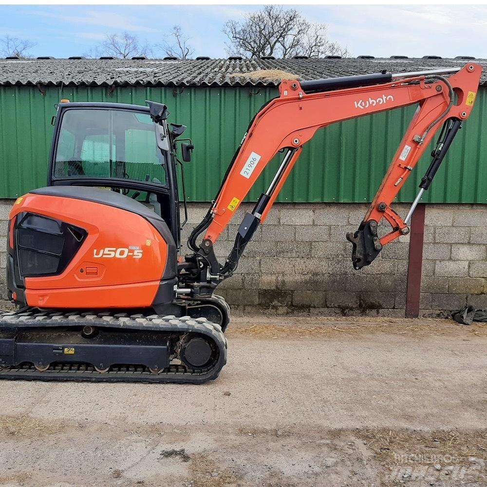 Kubota U50-5 حفارات صغيرة أقل من 7 طن (حفارات صغيرة)
