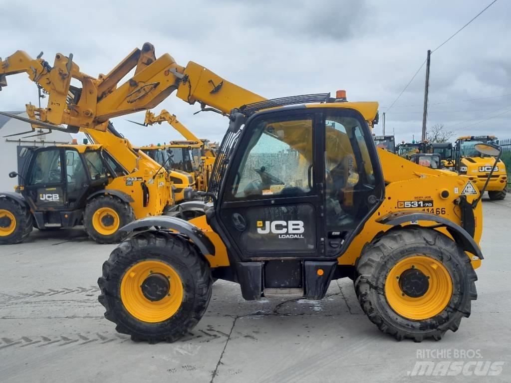 JCB 531-70 مناولات متداخلة