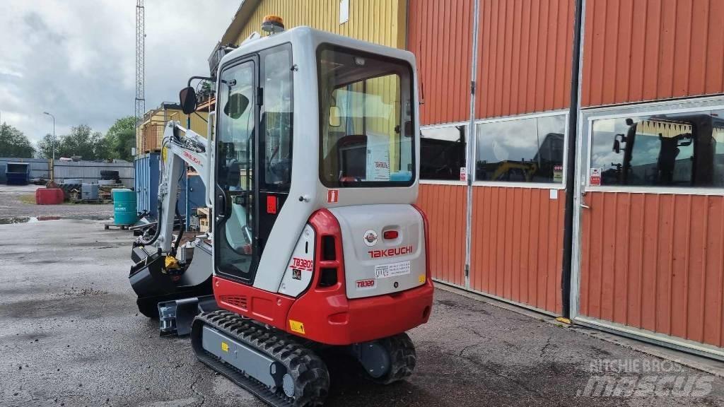 Takeuchi TB 320 حفارات صغيرة أقل من 7 طن (حفارات صغيرة)