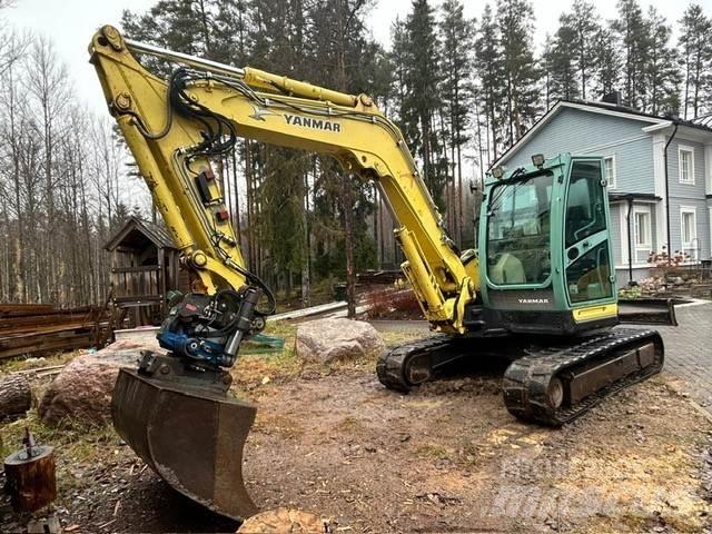 Yanmar Vio 80-U حفارات وسط 7 طن - 12 طن