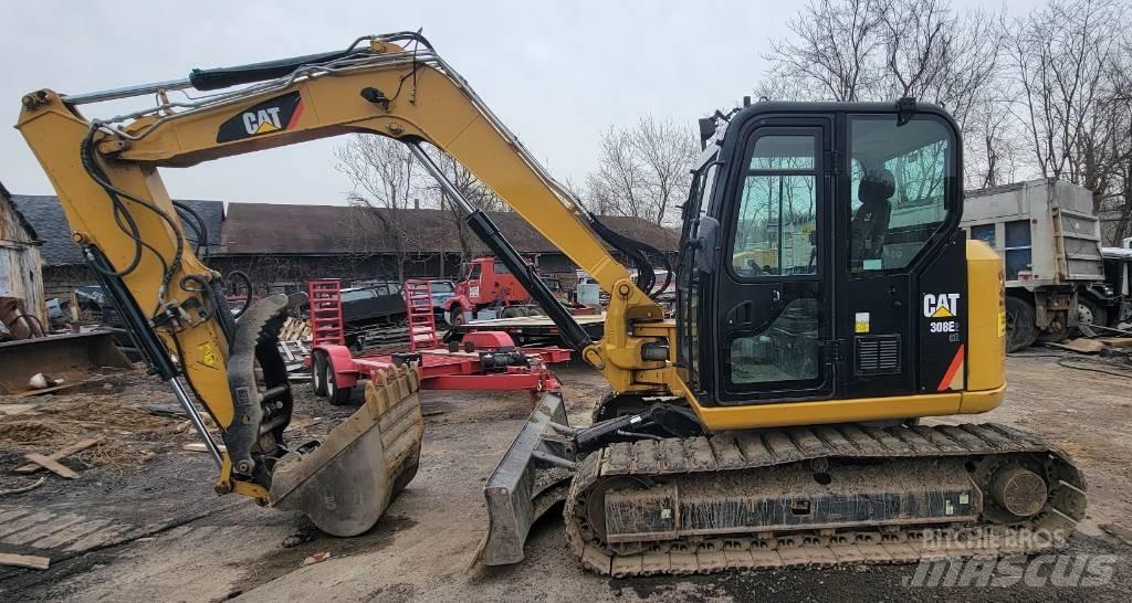 CAT 308E 2CR حفارات زحافة