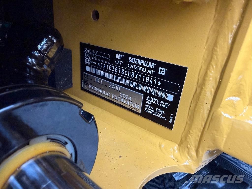 CAT 301.8 CR حفارات صغيرة أقل من 7 طن (حفارات صغيرة)