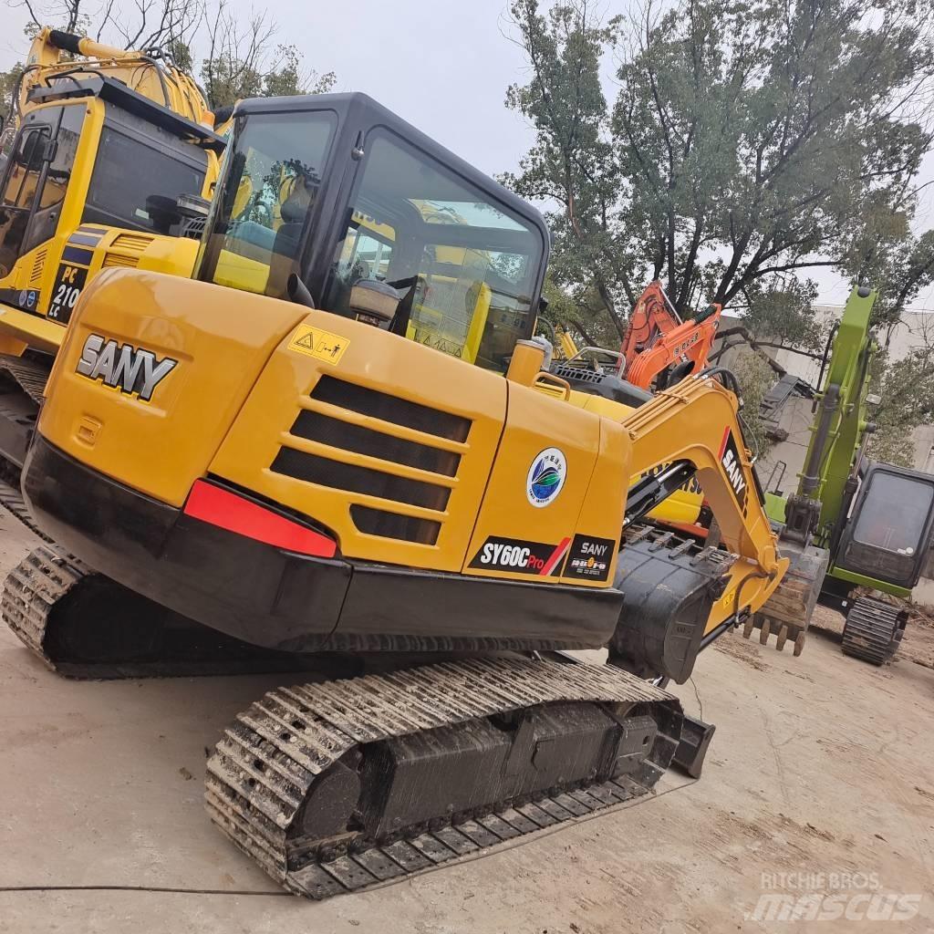 Sany SY 60 C حفارات زحافة