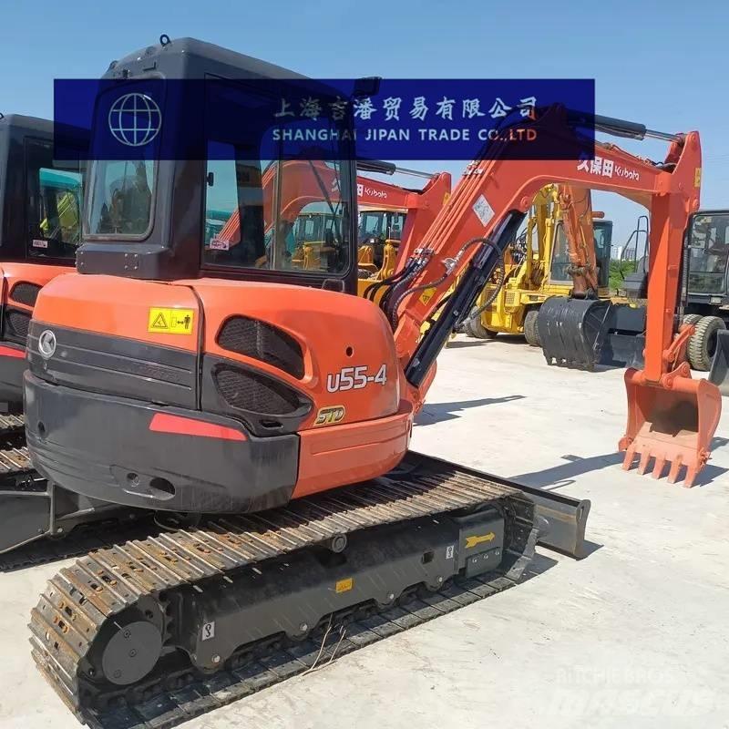 Kubota U 55-4 حفارات صغيرة أقل من 7 طن (حفارات صغيرة)