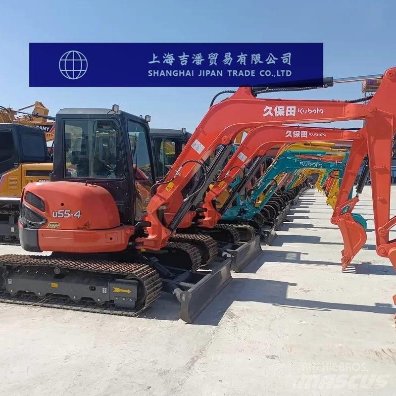 Kubota U 55-4 حفارات صغيرة أقل من 7 طن (حفارات صغيرة)