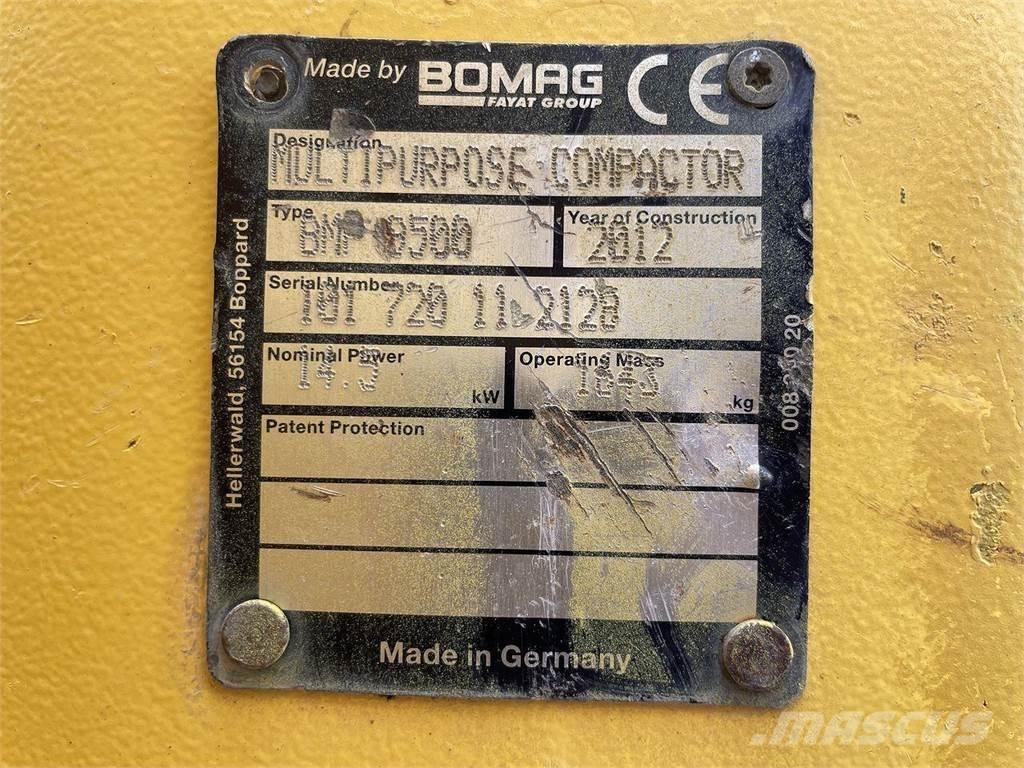 Bomag BMP 8500 مداحل