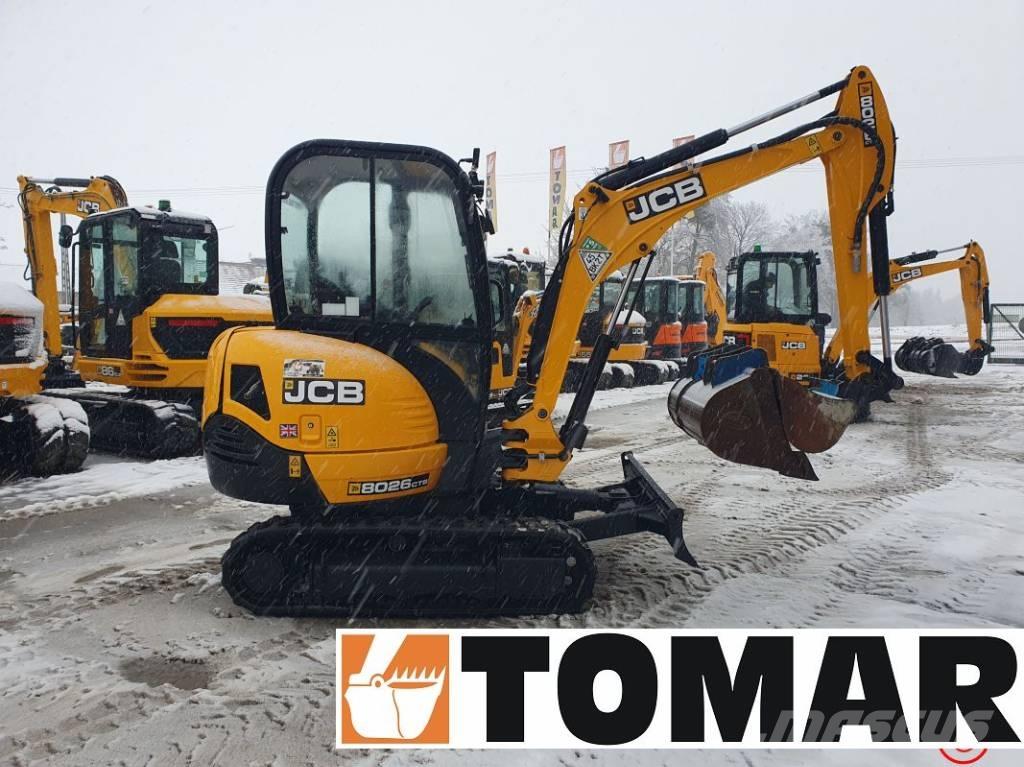 JCB 8026 CTS حفارات صغيرة أقل من 7 طن (حفارات صغيرة)