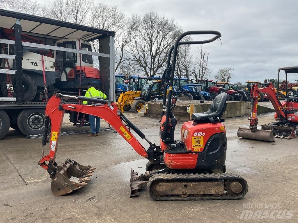 Kubota U 10-3 حفارات صغيرة أقل من 7 طن (حفارات صغيرة)