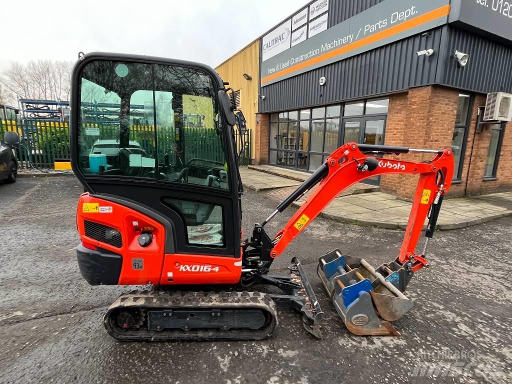 Kubota KX 16-4 حفارات صغيرة أقل من 7 طن (حفارات صغيرة)