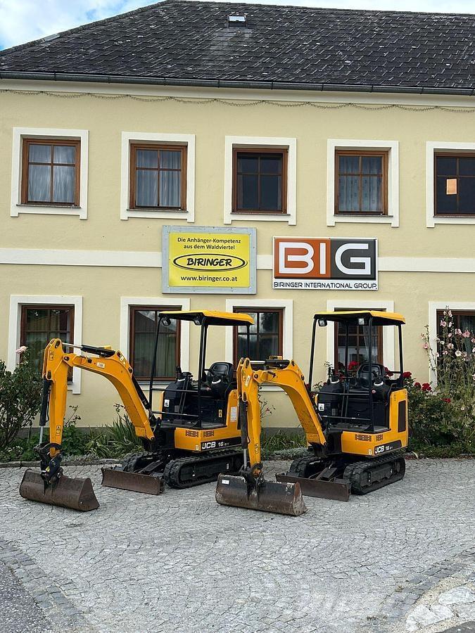 JCB 16C-1 حفارات صغيرة أقل من 7 طن (حفارات صغيرة)
