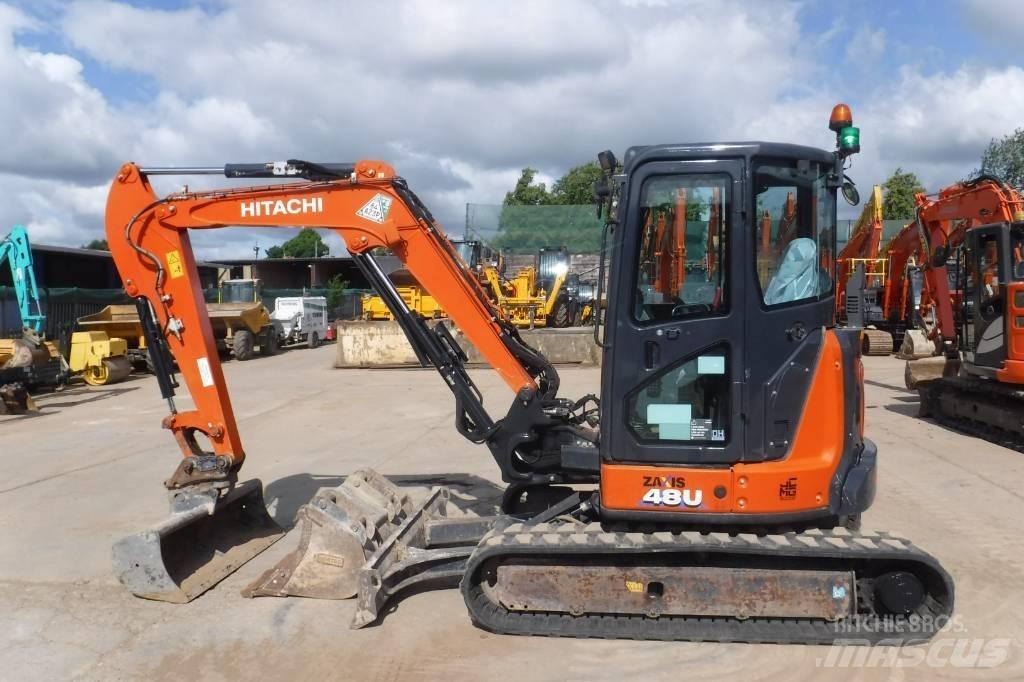 Hitachi ZX 48 U-6 حفارات صغيرة أقل من 7 طن (حفارات صغيرة)