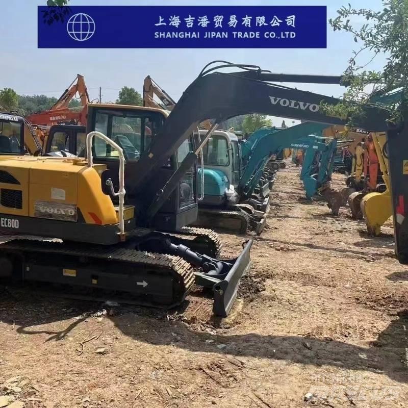 Volvo EC 80D حفارات وسط 7 طن - 12 طن