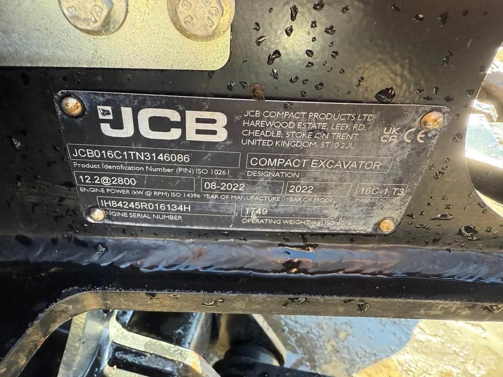 JCB 16C-1 حفارات صغيرة أقل من 7 طن (حفارات صغيرة)