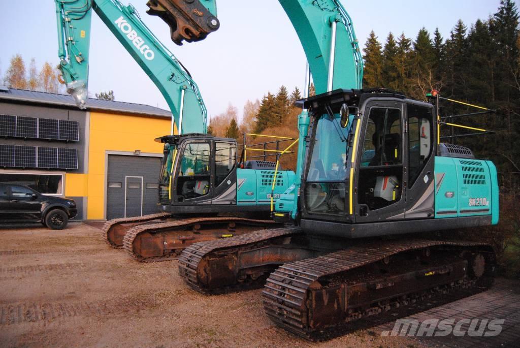 Kobelco SK210LC-11 حفارات زحافة